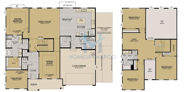 Jensen model in the Highland Woods subdivision in Elgin, IL