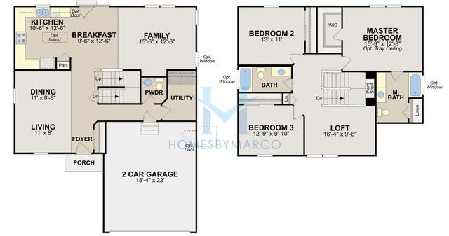 Ontario model in the Lakewood Crossing subdivision in Hampshire, IL