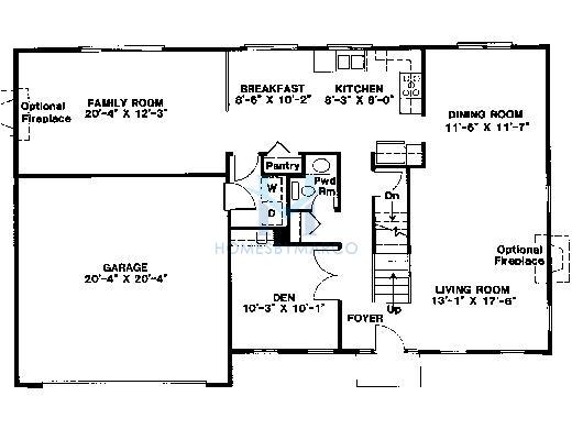 Avalon model in the Apple Orchard subdivision in Bartlett, IL