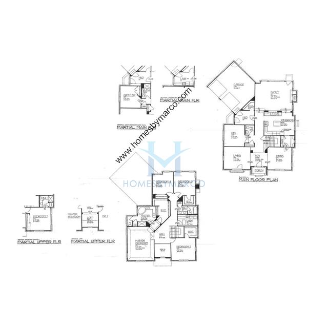 Windsor IV model in the Southgate on the Glen subdivision in Glenview, IL