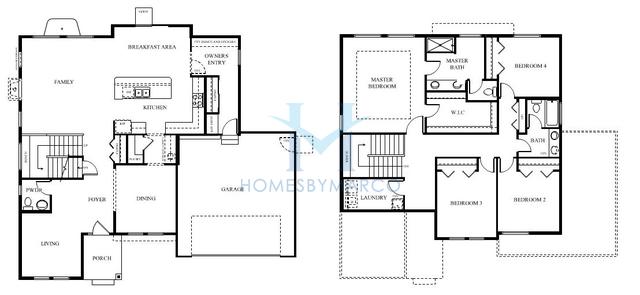 Photos of the Potomac model in the Remington at Providence in Elgin, IL