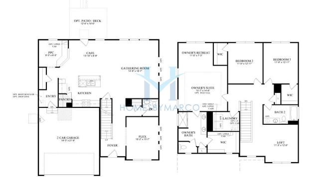 Mercer model in the Atwater subdivision in Naperville, IL