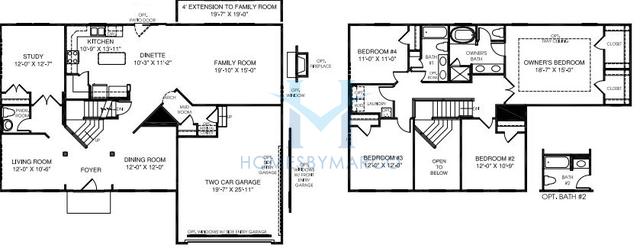 Jefferson Square model in the Ashwood Park subdivision in Naperville, IL