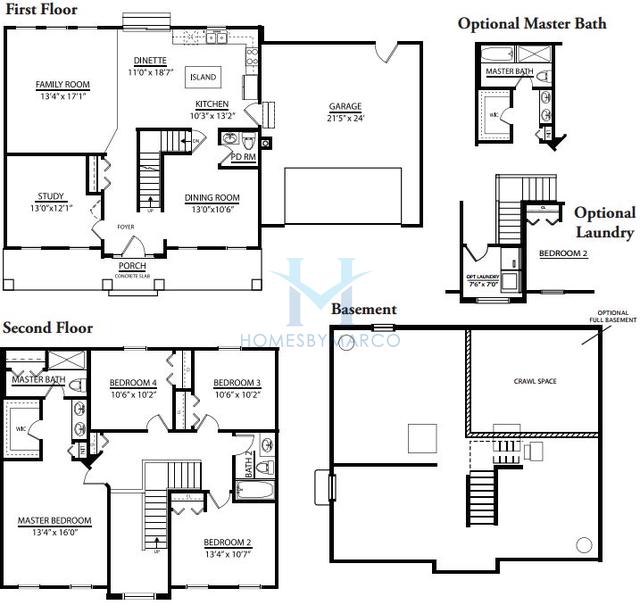 Photos of the Cypress model in the Nantucket Lakes in New Lenox, IL