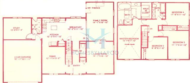 Sandhurst model in the Cambridge Country North subdivision in Mundelein, IL