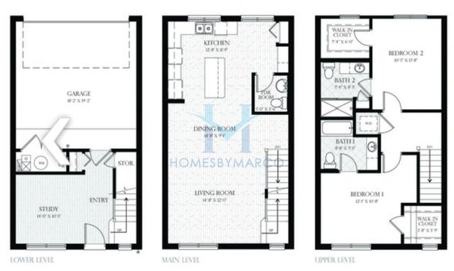 Davis model in the Church Street Village subdivision in Evanston, IL