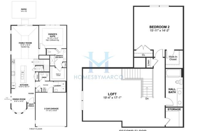 Brynn model in the Villas at Trafford Place subdivision in Naperville, IL