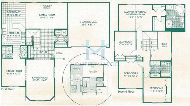 Whitechapel model in the Country Lane subdivision in Waukegan, IL