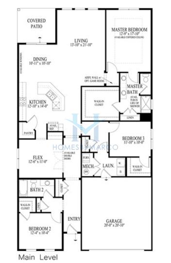 Bedford model in the Carillon at Cambridge Lakes subdivision in Pingree Grove, IL