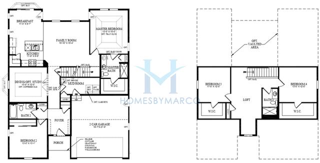 Photos of the Cape May model in the Bartlett Ridge in Bartlett, IL