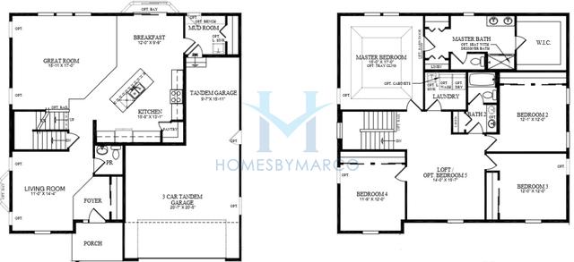 Photos of the Sulton model in the Bartlett Ridge in Bartlett, IL