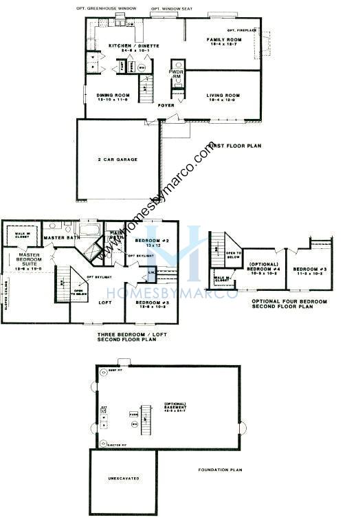 Photos of the Sycamore model in the Woodcliffe Estates in Aurora, IL