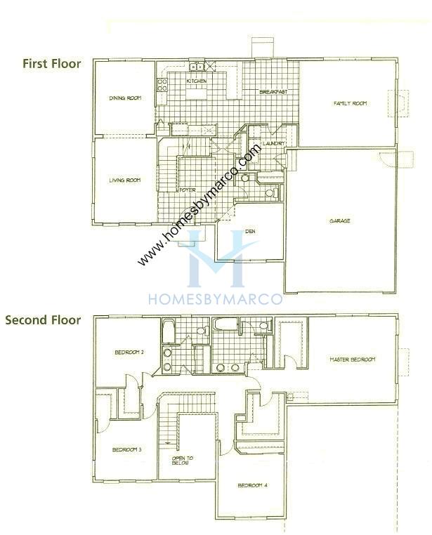 Adams model in the Liberty Lakes subdivision in Wauconda, IL Homes