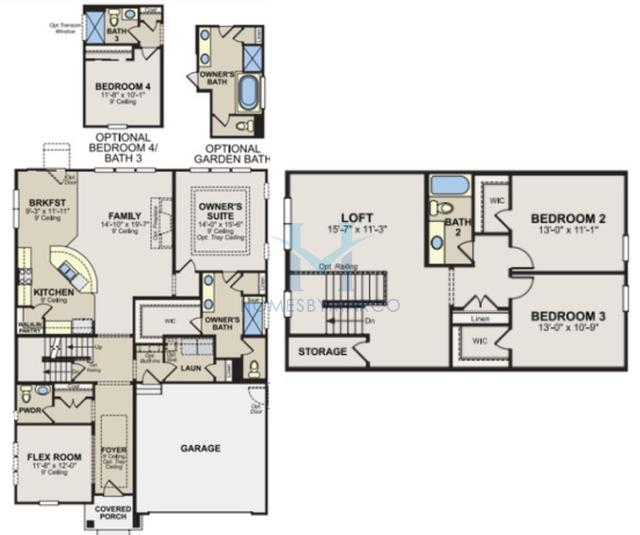 Mesa Verde model in the Anthem Heights subdivision in St. Charles, IL