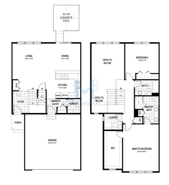 Berkley model in the Lexington Heritage subdivision in Arlington