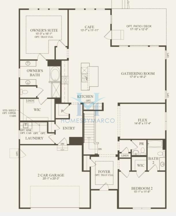 Belfort model in the Ashwood Crossing subdivision in Naperville, IL