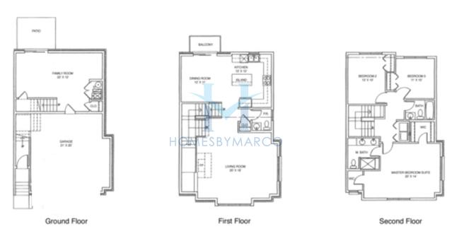 Photos of the C model in the Prairie Landing in Buffalo Grove, IL