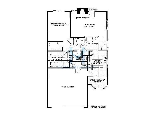 Meadows model in the Country Place subdivision in Bartlett, IL