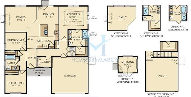Photos of the Rutherford model in the Andare at Remington Pointe North in Volo, IL
