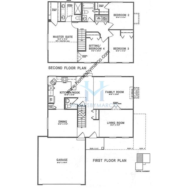 Kildeer model in the Savanna Springs subdivision in Lake Villa, IL