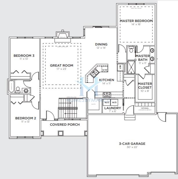 Bettendorf model in the Prairie Ridge subdivision in Hampshire, IL