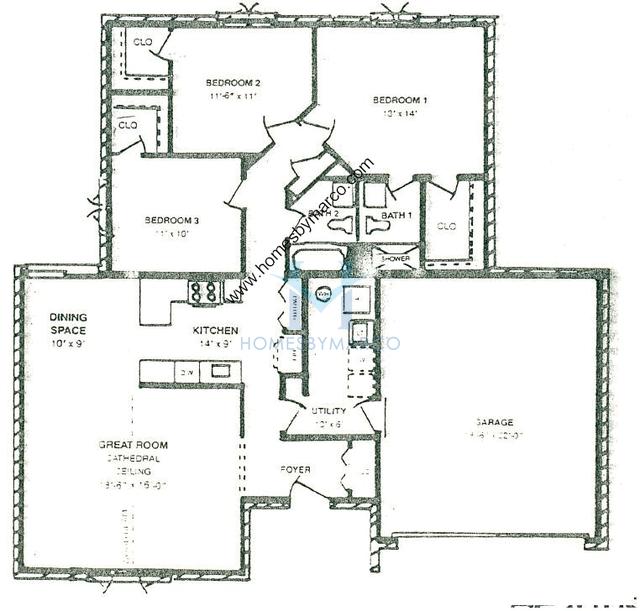 Ashford model in the Winding Creek subdivision in Plainfield, IL