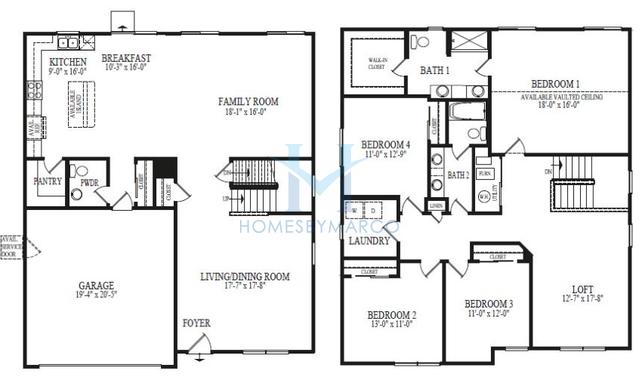 Northlake model in the Ponds of Bull Valley subdivision in Woodstock, IL