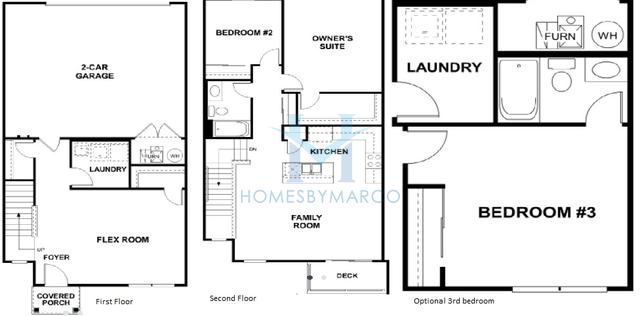 Photos of the Stewart model in the Chelsea Manor in Aurora, IL