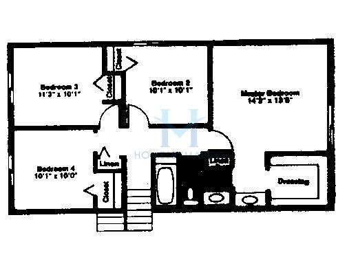 Split Level model in the Apple Orchard subdivision in Bartlett, IL