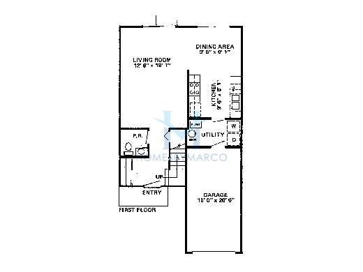 Ranch model in the The Groves subdivision in Hanover Park, IL