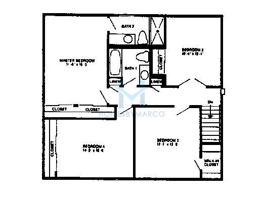 2 Story model in the Apple Orchard subdivision in Bartlett, IL