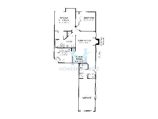 Ranch model in the Bennington on The Lake subdivision in Carol Stream, IL