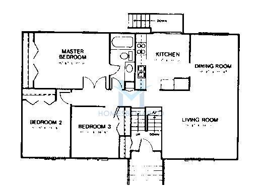 Raised Ranch model in the Apple Orchard subdivision in Bartlett, IL