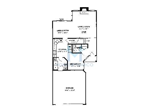 Photos of the 2 Story model in the Bennington on The Lake in Carol Stream, IL