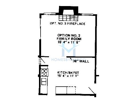 Ranch model in the Gingerbrook subdivision in Bartlett, IL