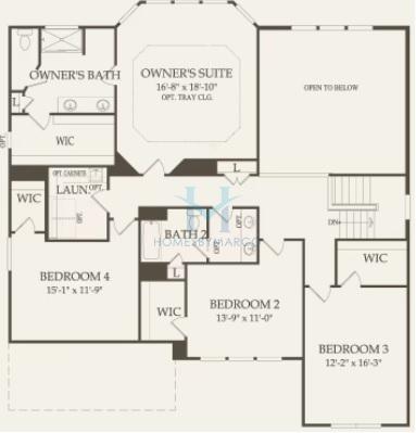Castleton model in the Lansdowne subdivision in Plainfield, IL