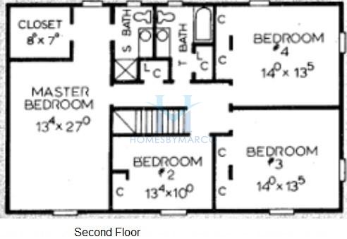 Georgetown model in the Williamsburg subdivision in Northbrook, IL