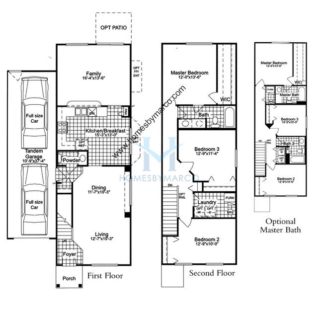 Photos of the 623 model in the Montgomery Crossings in Montgomery, IL