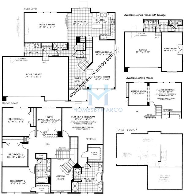 Canterbury model in the Covington Lakes subdivision in Huntley, IL