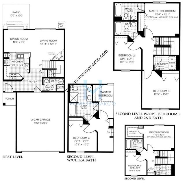 Aberdeen model in the Lakewood Grove subdivision in Round Lake, IL