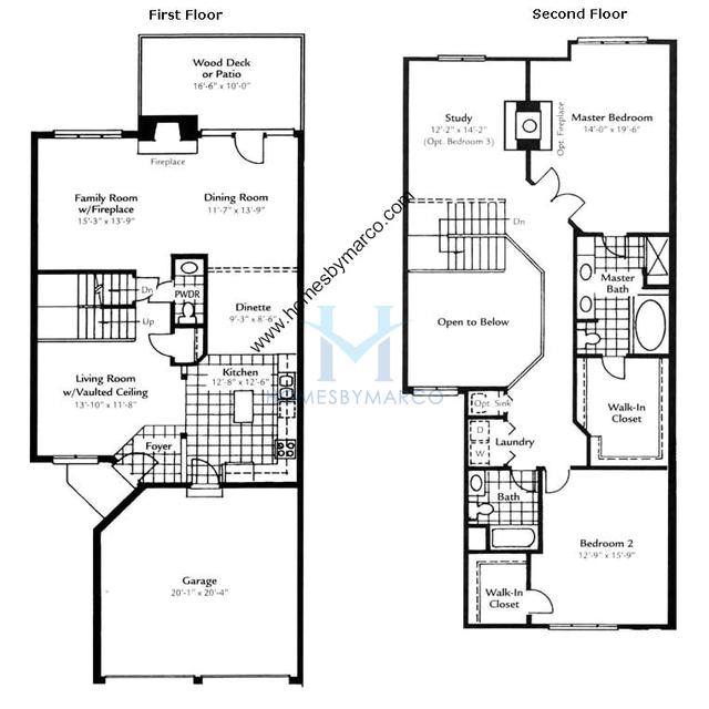 Photos of the Biltmore model in the Deer Park Estates in Deer Park, IL