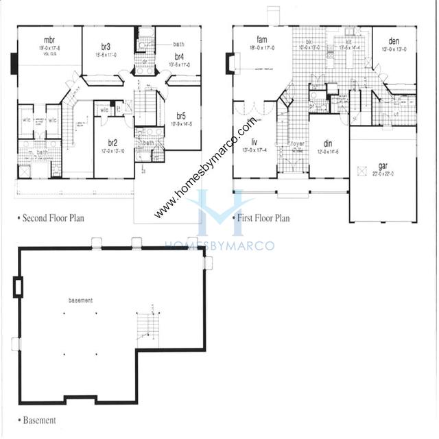 Photos of the Heatherton model in the Reigate Woods in Green Oaks, IL