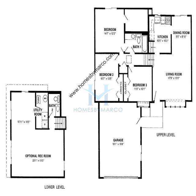 Randolph model in the Country Brook Estates subdivision in Mundelein, IL