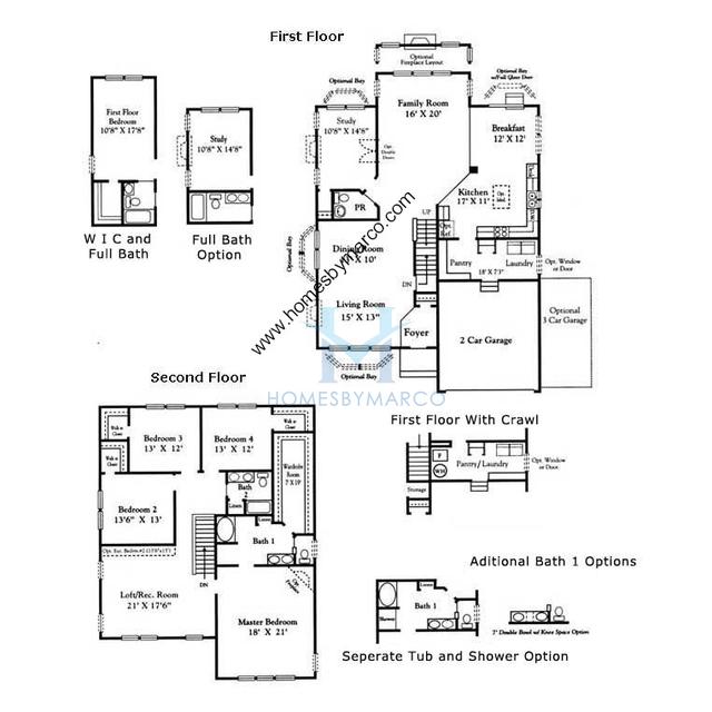 Photos of the Plan 3502 model in the Fairfield Way in Montgomery, IL