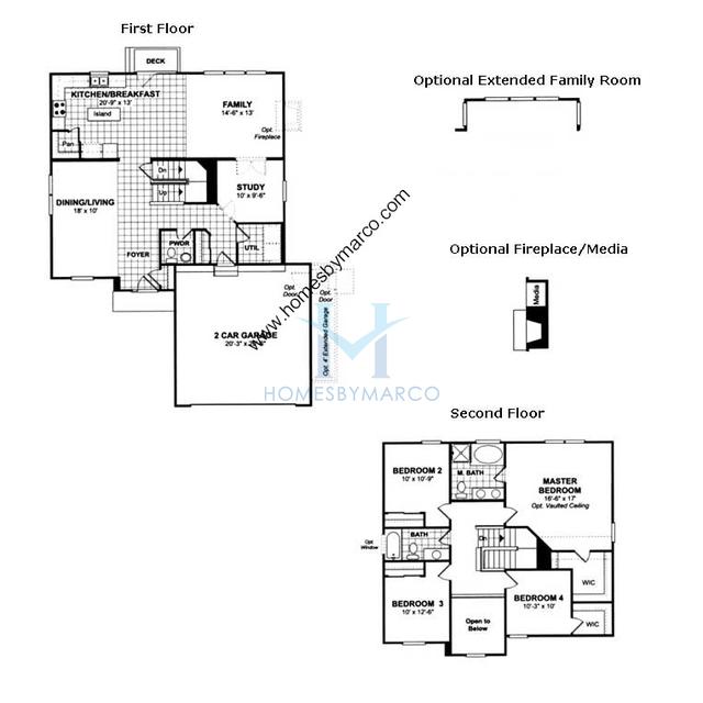 Bridge Port model in the Lancaster Falls subdivision in Volo, IL