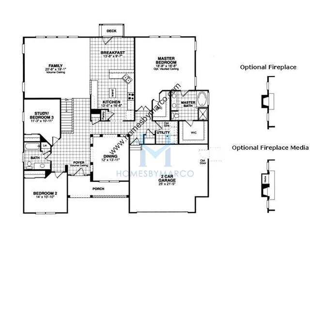 Carrington model in the Lancaster Falls subdivision in Volo, IL