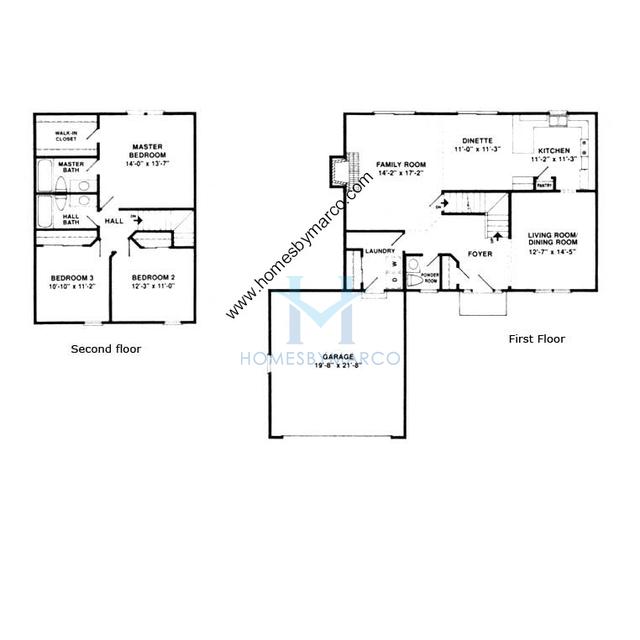 Lexington Series I model in the Wedgewood subdivision in Plainfield, IL