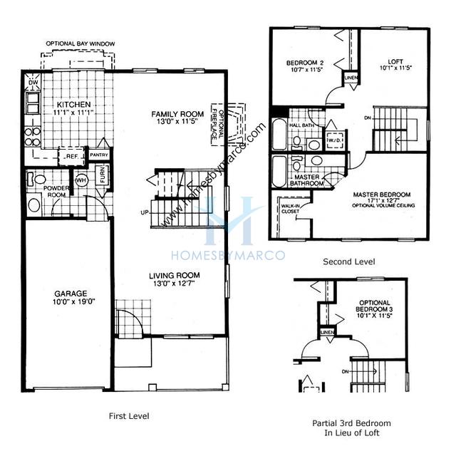 Camden model in the Woodlake subdivision in Naperville, IL