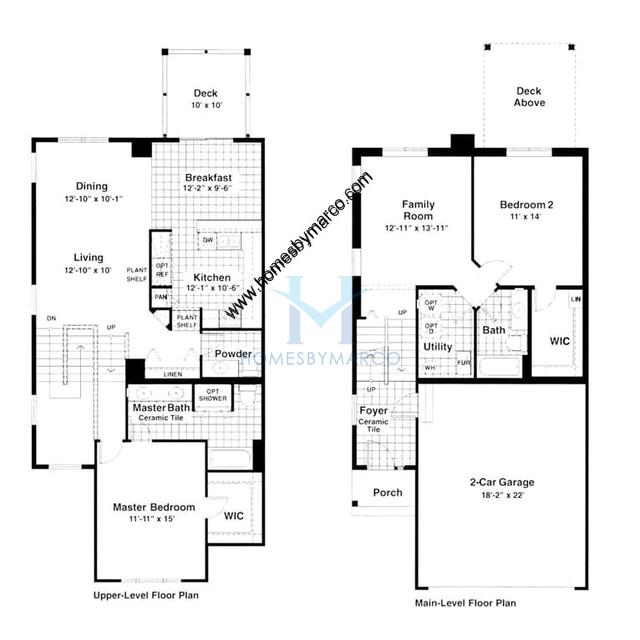 Heatherfield model in the Fieldstone subdivision in Elgin, IL