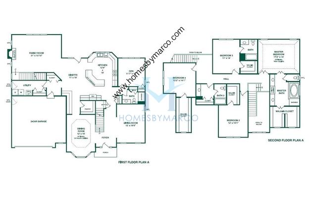 Concord model in the Tall Oaks subdivision in Elgin, IL